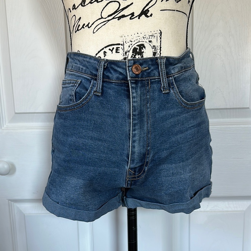 Denim Blue Women's Shorts